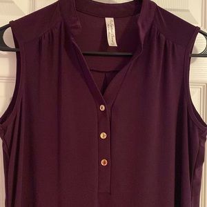 EUC PerSeption Concepts Sleeveless Top